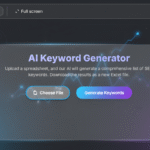 ai keyword generator tool