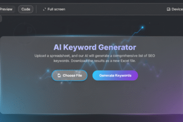 ai keyword generator tool