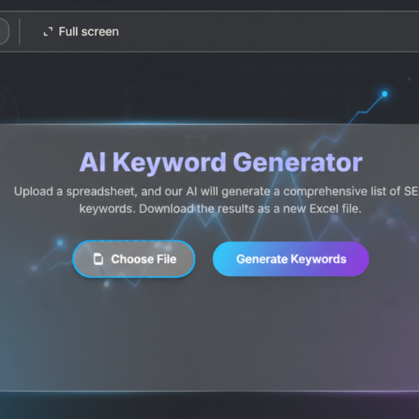 ai keyword generator tool
